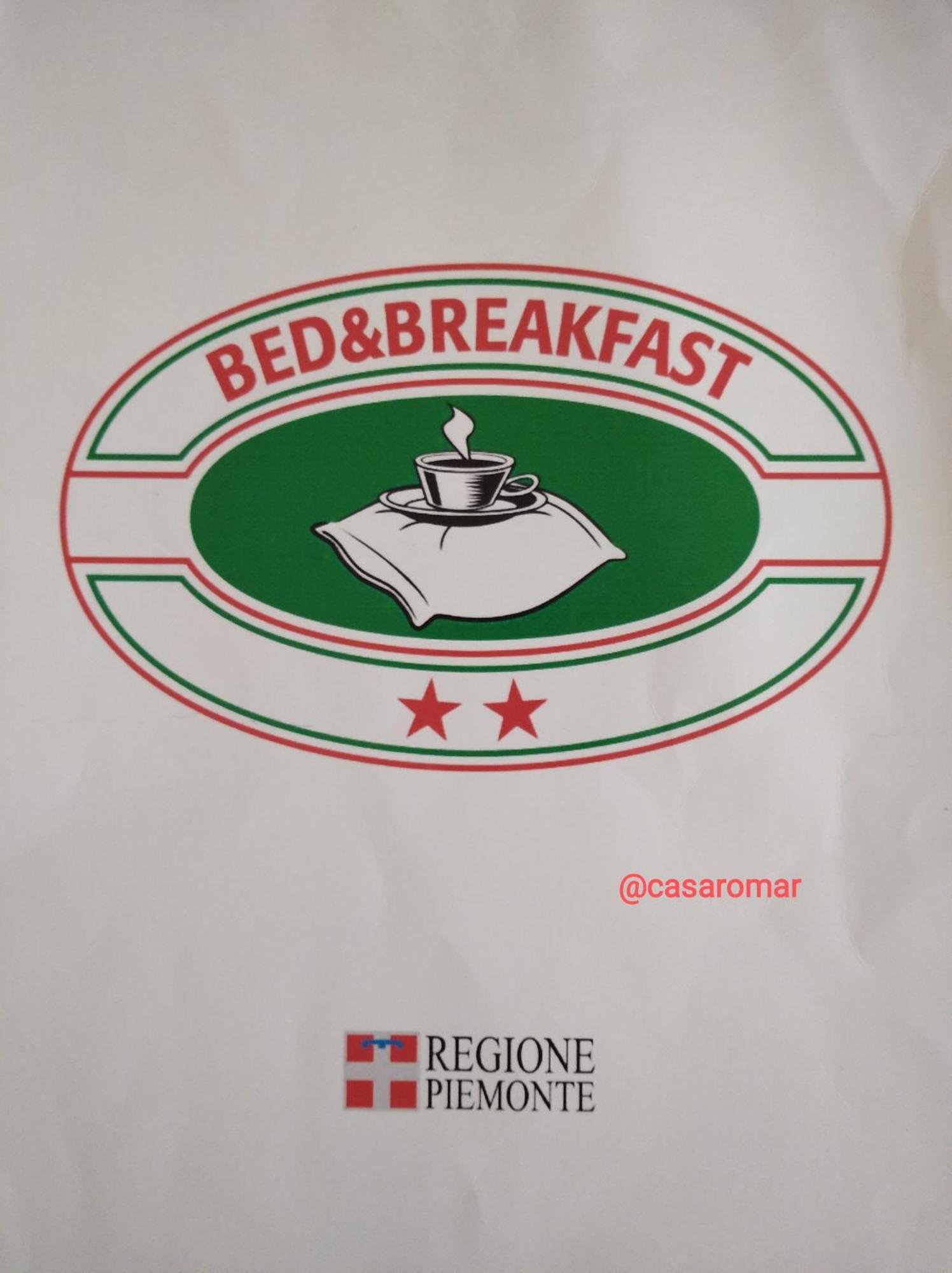 Bed and Breakfast A Casa Romar Турин Экстерьер фото